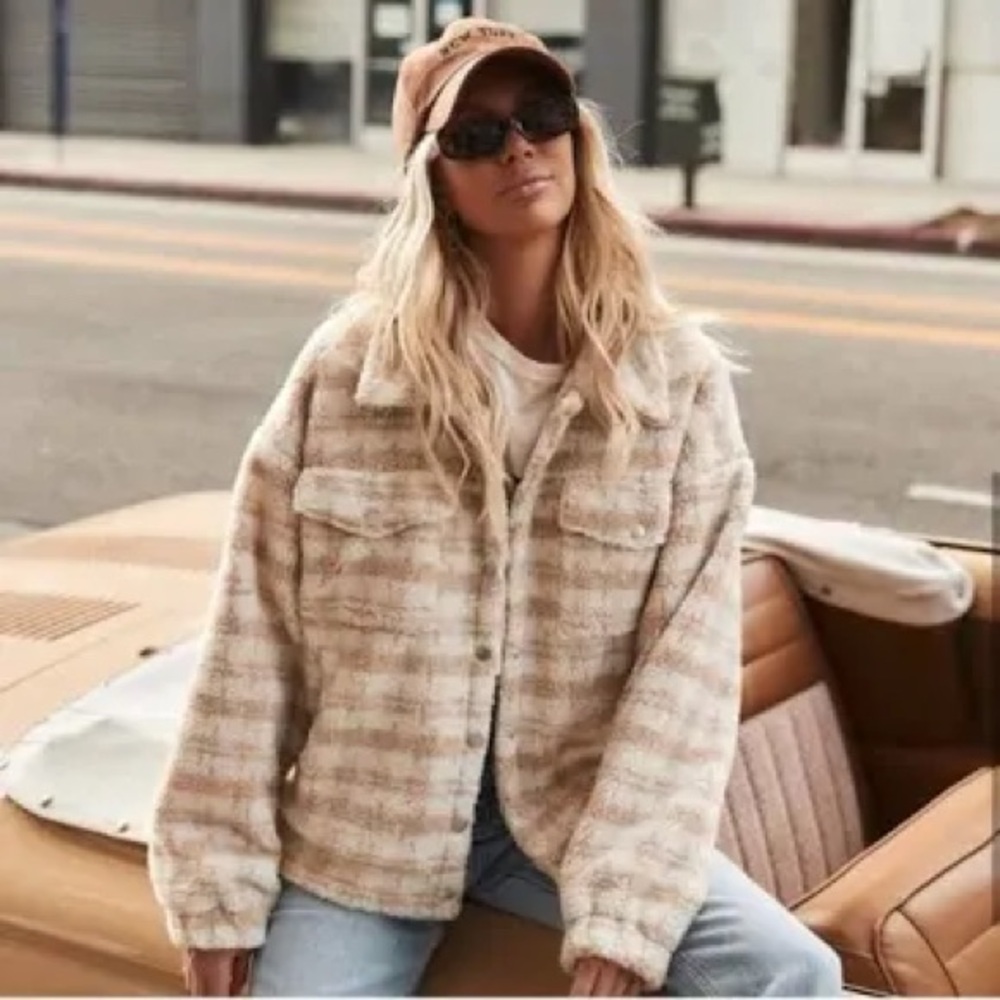 12th Tribe x Salty Blonde Teddy Jacket